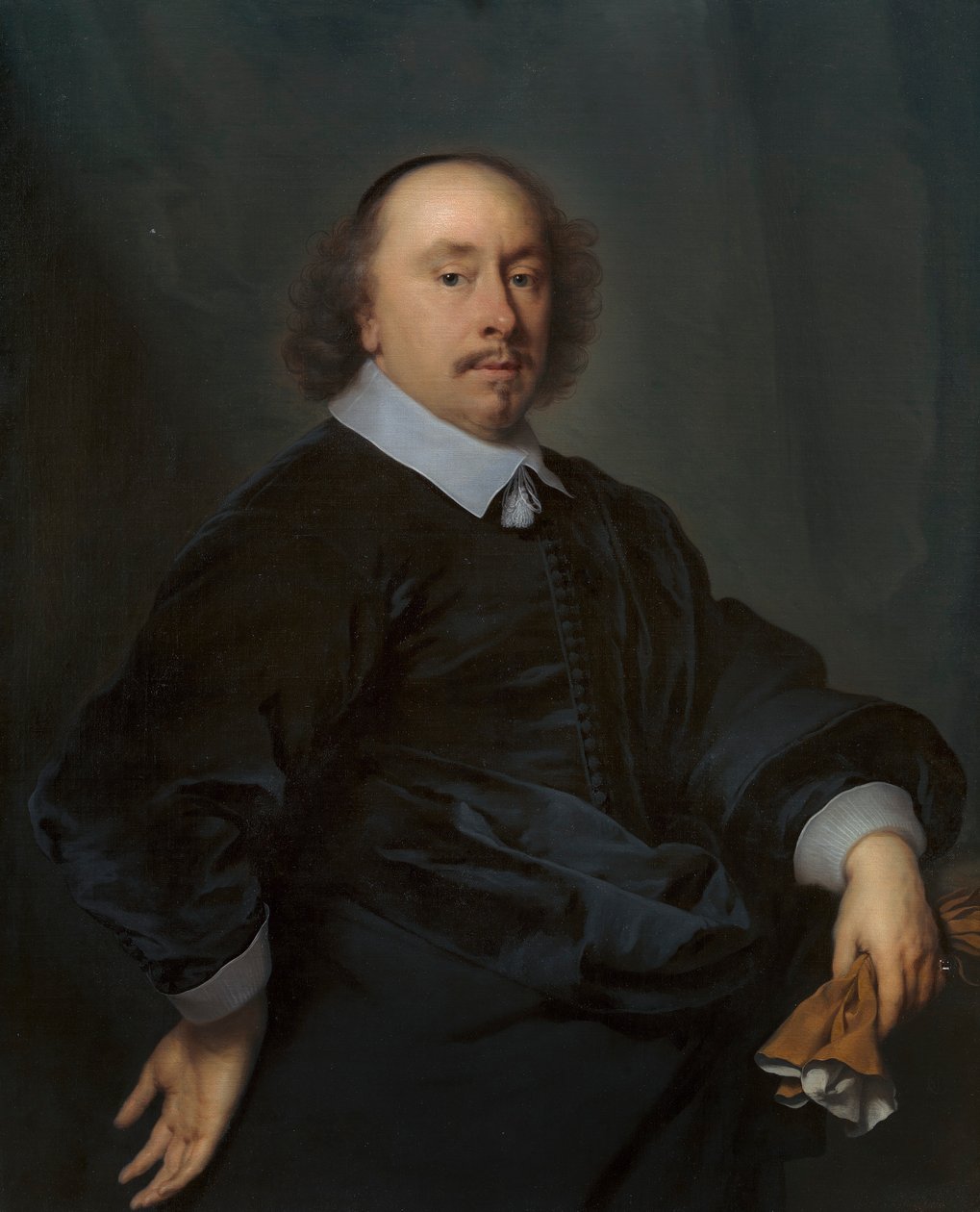 Egy férfi portréja alkotó: Cornelius Johnson
