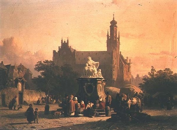 Egy városi tér alkotó: Cornelius Springer