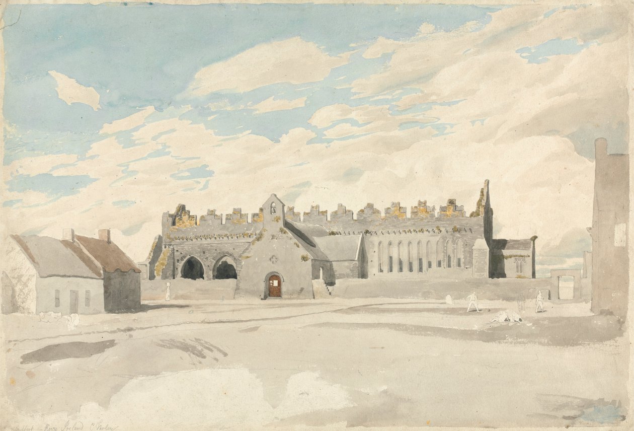 Ardfert katedrális, Kerry, Írország alkotó: Cornelius Varley