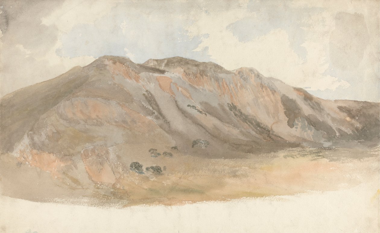 Hegyi táj, Észak-Wales alkotó: Cornelius Varley