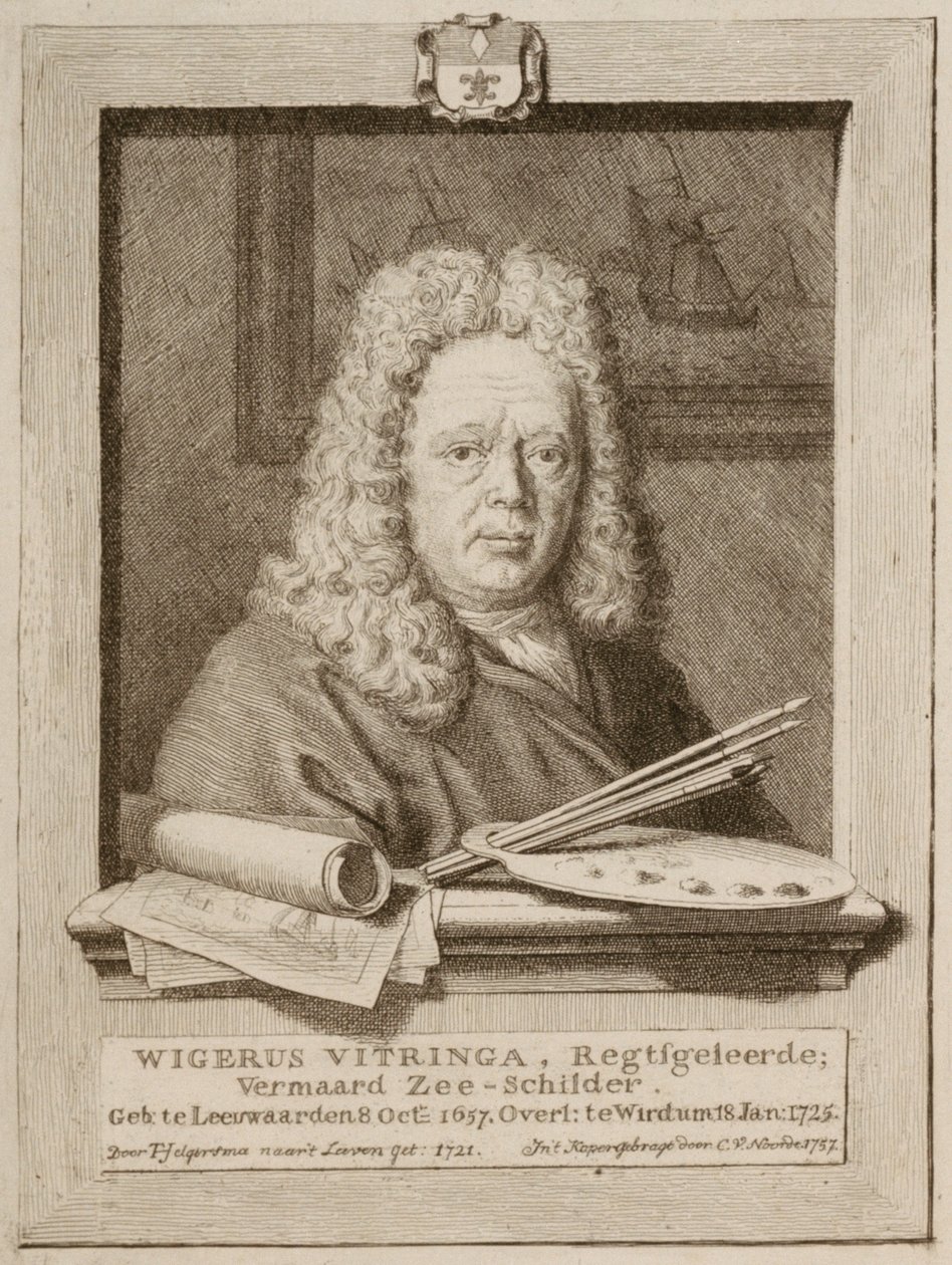 Wigerus Vitringa (1657-1721) alkotó: Cornelius van Noorde