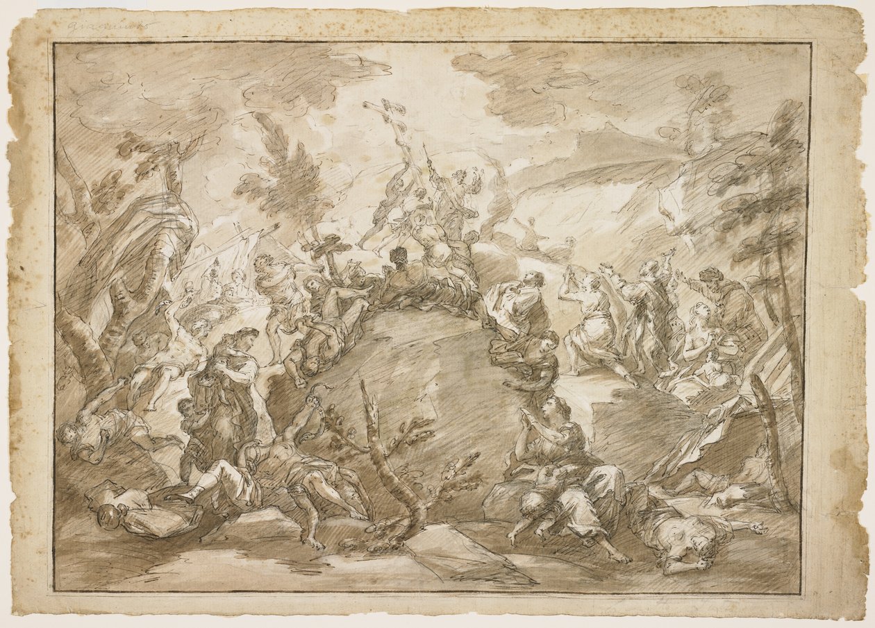 Mózes és a rézkígyó c. 1743-1744 alkotó: Corrado Giaquinto