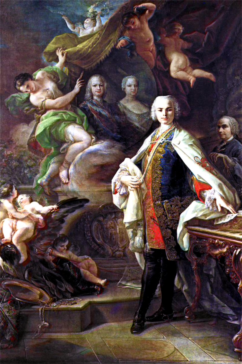 Farinelli portréja (1705-1782) alkotó: Corrado Giaquinto