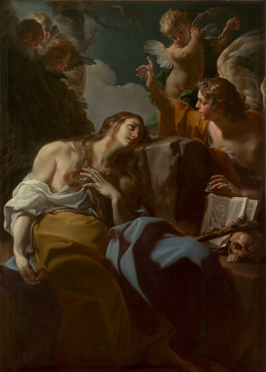 A bűnbánó Magdolna, kb. 1750. alkotó: Corrado Giaquinto