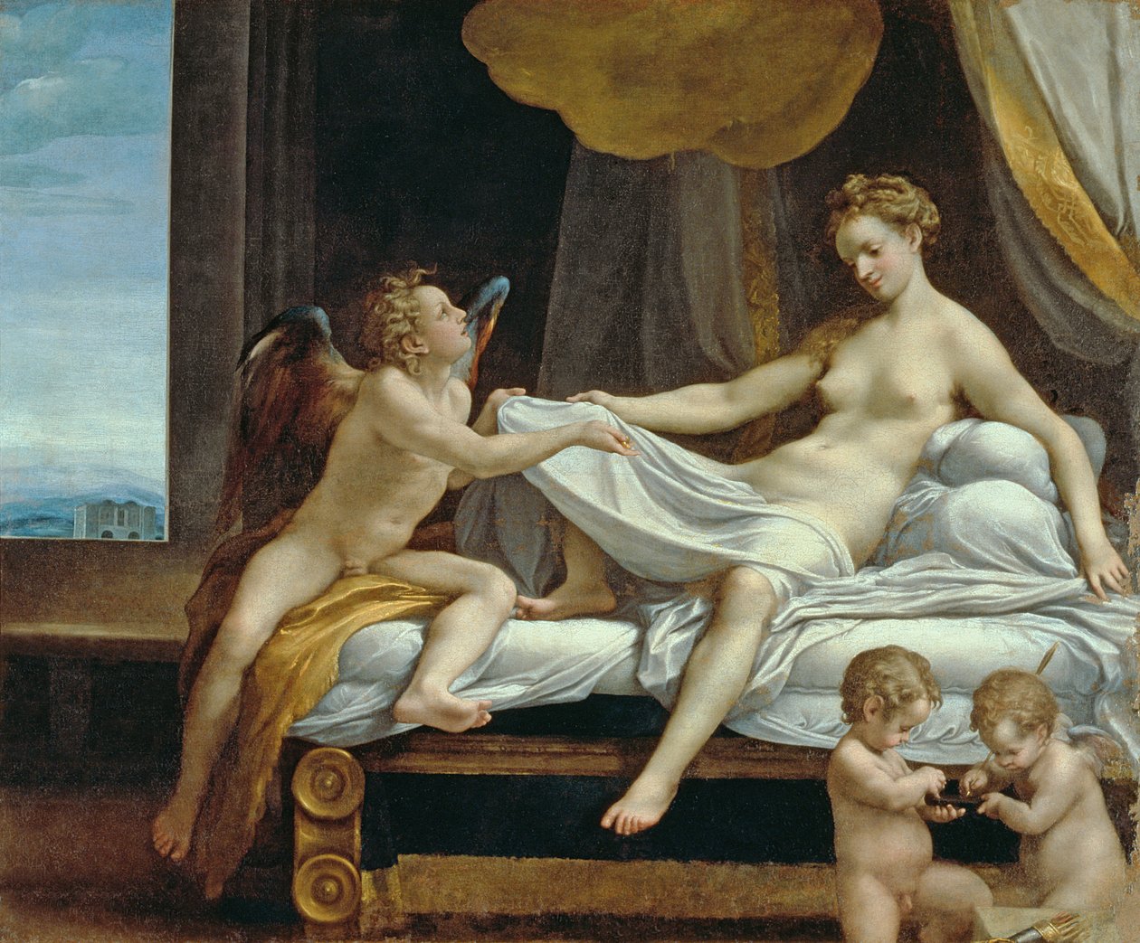 Danae alkotó: Antonio da Correggio