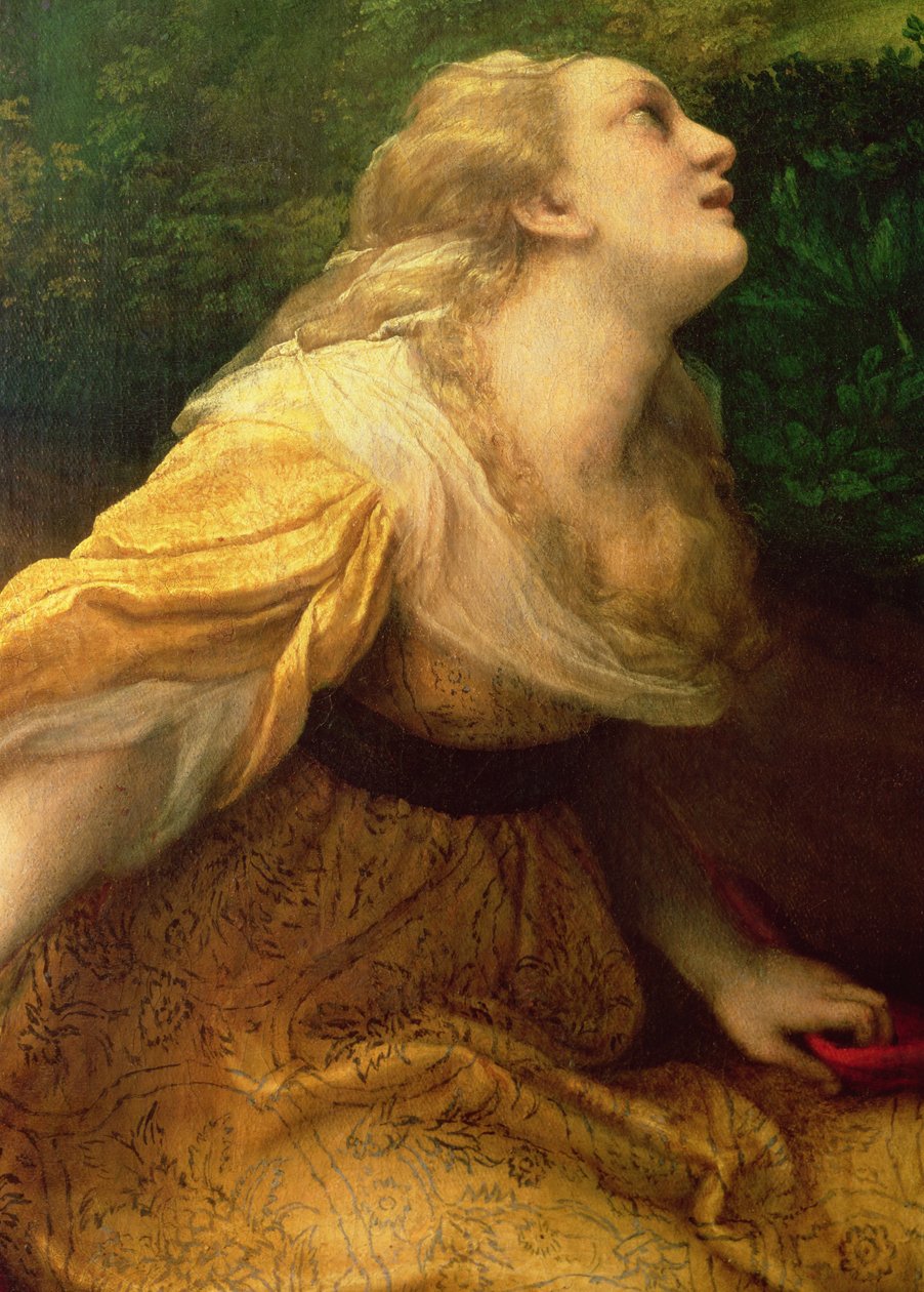 Noli Me Tangere, 1534 körül (38614 részlet) alkotó: Antonio da Correggio
