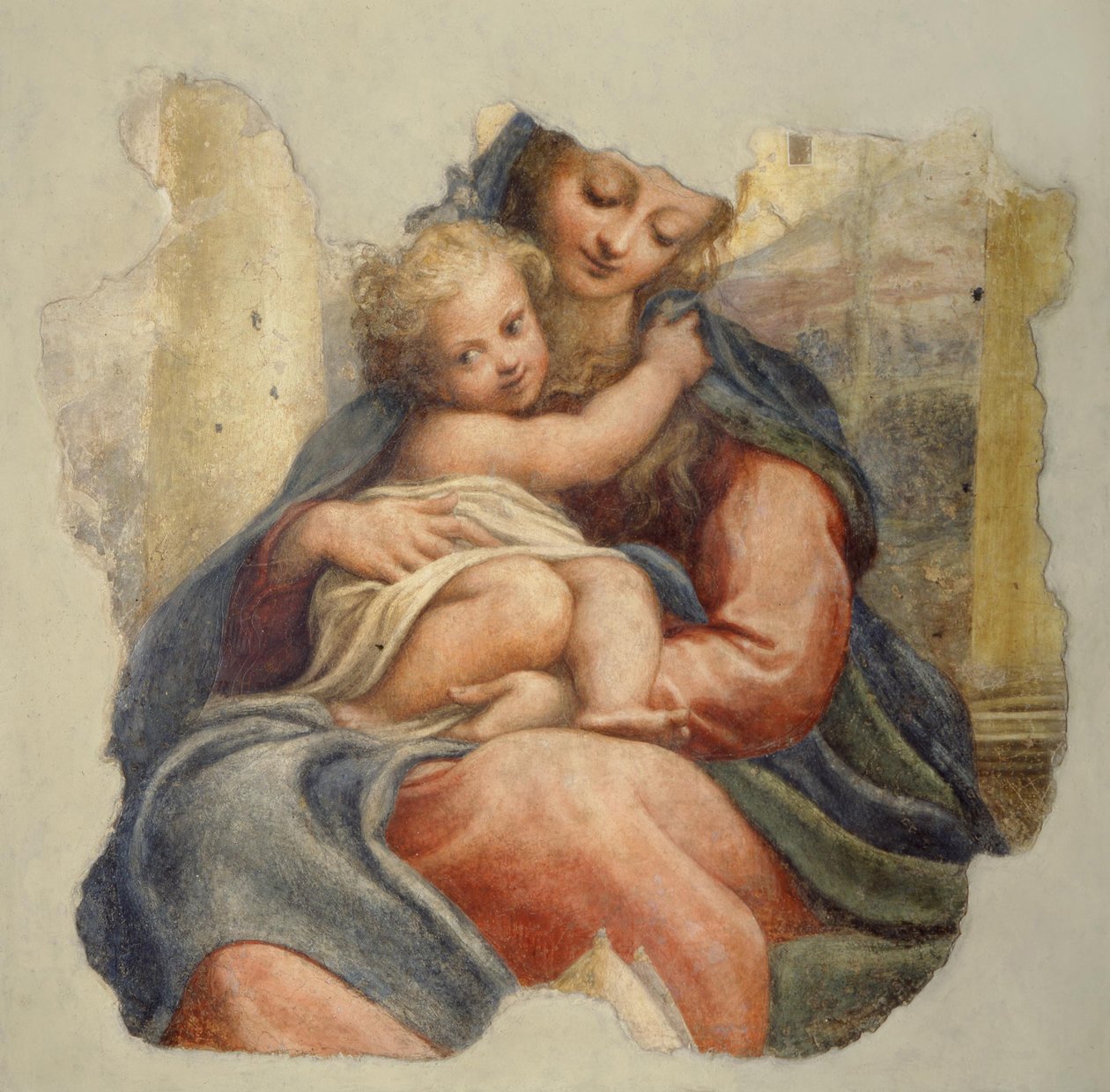 Madonna della Scala, 1524 körül alkotó: Correggio