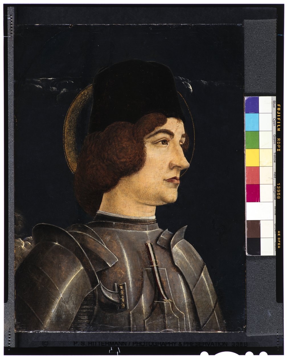Szent György, 1475-76 körül alkotó: Cosimo Tura