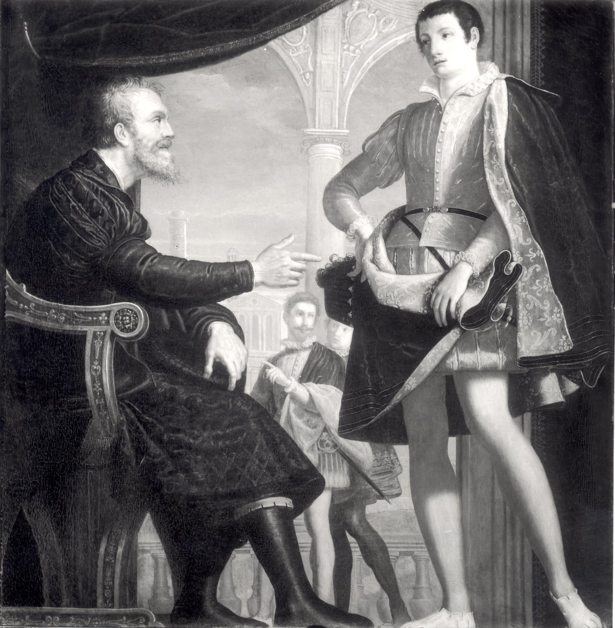 Michelangelo (1475-1564) és Francesco I (1541-87) de Medici alkotó: Cosimo Gamberucci or Gambaruccio