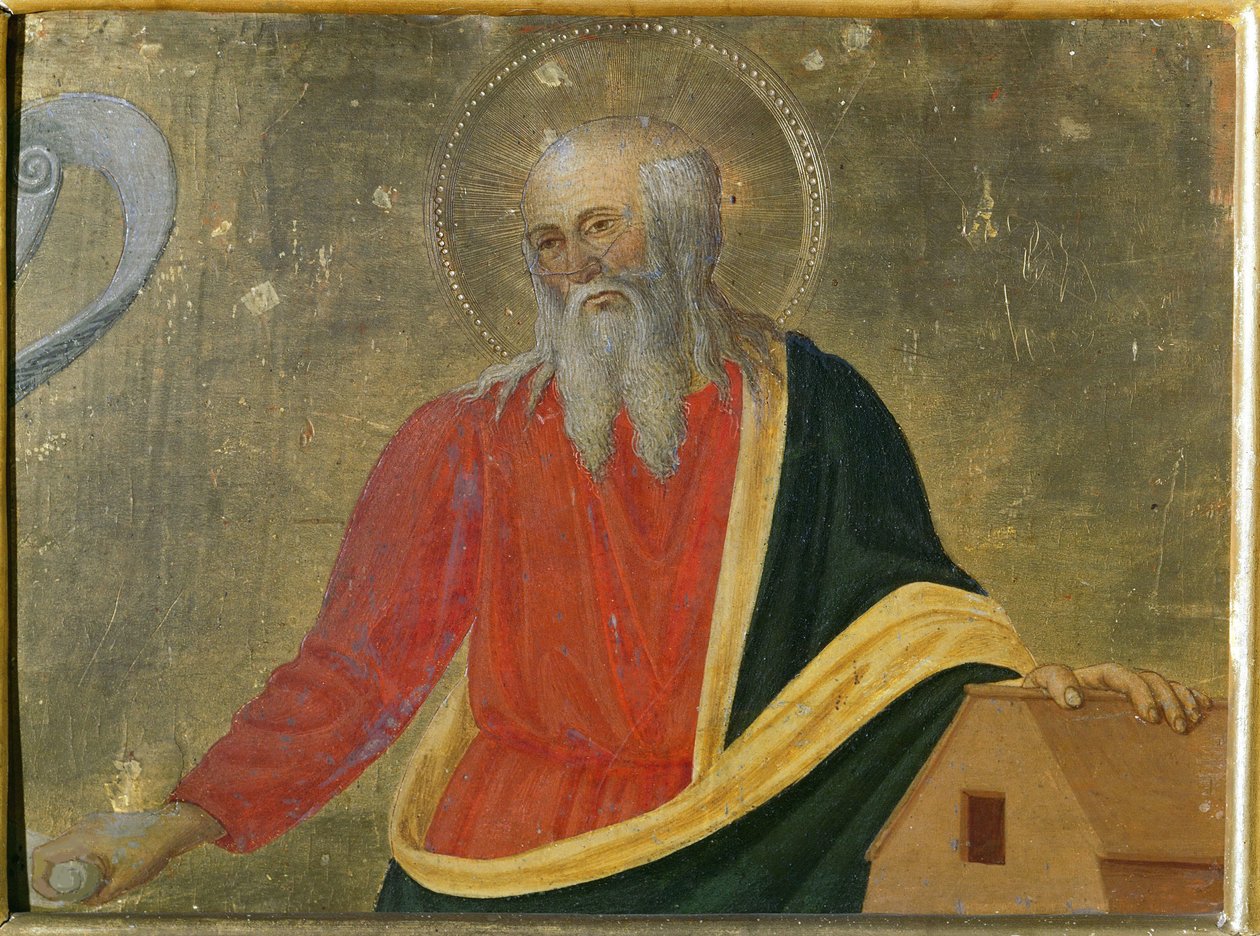Noah Predella Oltártábla. alkotó: Cosimo di Lorenzo Rosselli