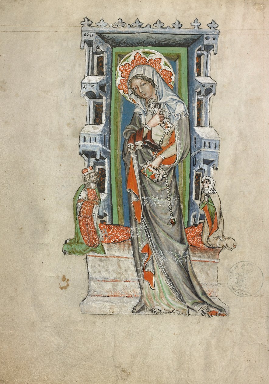 Sziléziai Szent Hedvig I. Ludwig Liegnitz herceggel és Brieggel és Ágnes hercegnővel alkotó: Court workshop of Duke Ludwig I of Liegnitz and Brieg