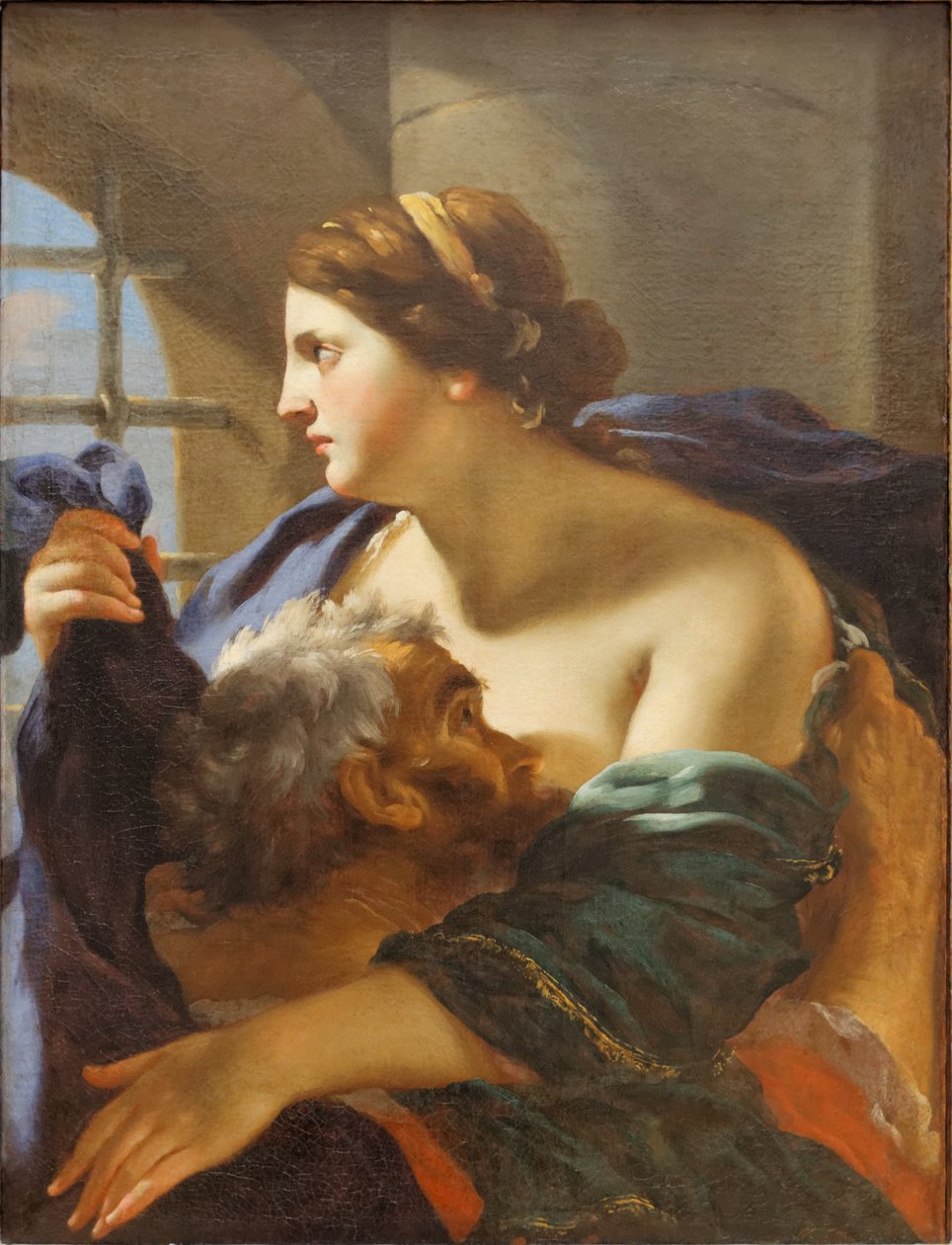 Római jótékonyság Mellin Louvre RF 1985-81 n01 alkotó: Coyau