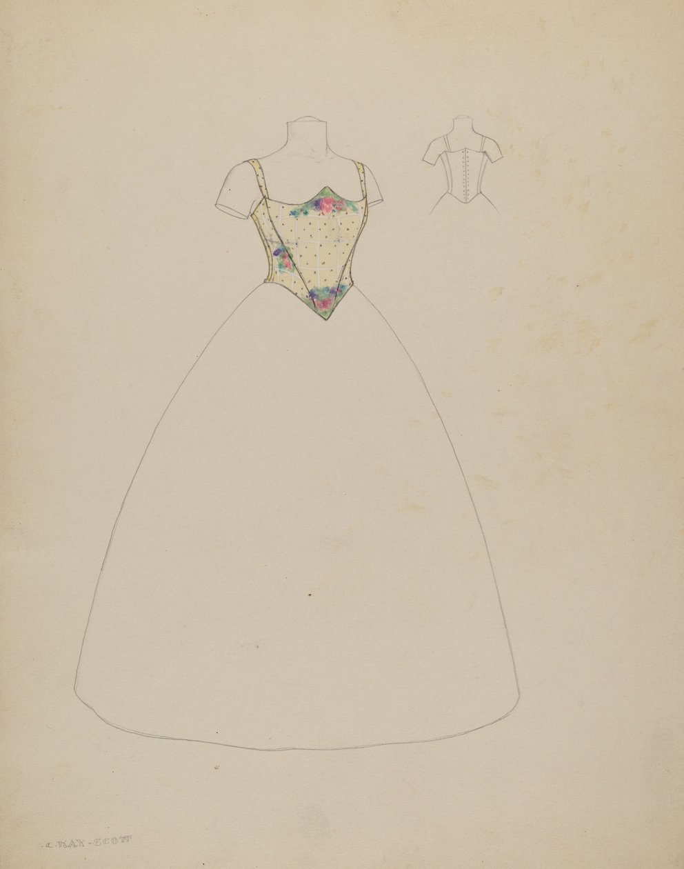 Design for Bodice alkotó: Creighton Kay Scott