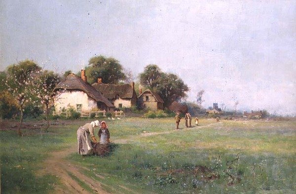 Tűzifa gyűjtése alkotó: Creswick Boydell