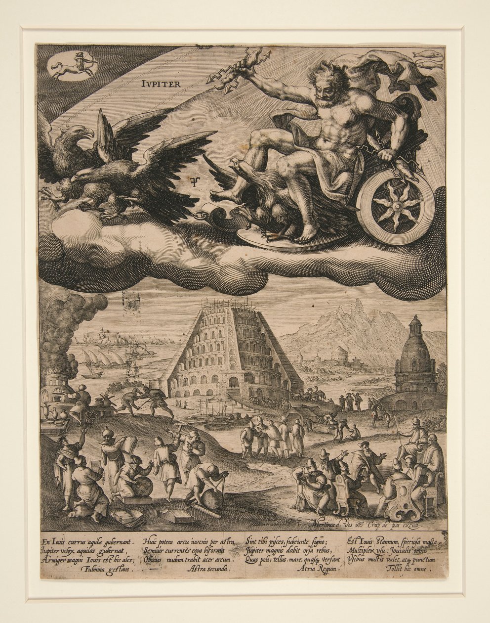 Jupiter, a Seven Planets sorozatból alkotó: Crispijn de Passe the Elder