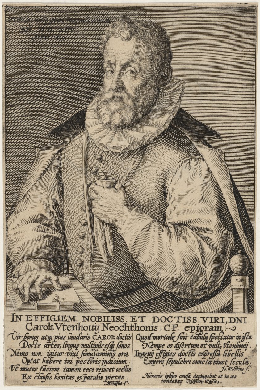 Carolus van Utenhoven alkotó: Crispijn van de Passe I