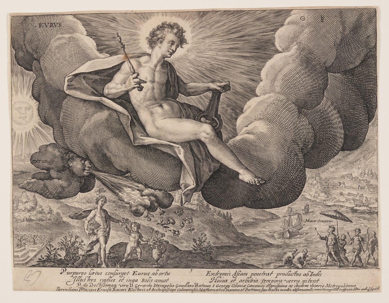 Eurus, a Szelekből alkotó: Crispijn van de Passe I