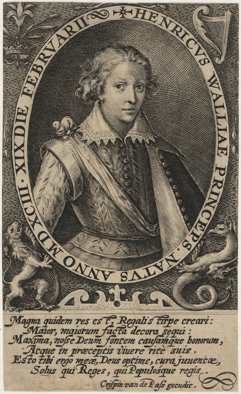 Henry Frederick, walesi herceg alkotó: Crispijn van de Passe I