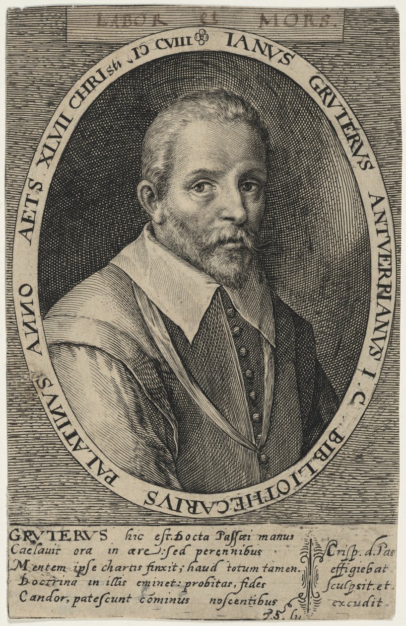 Jan Gruter alkotó: Crispijn van de Passe I