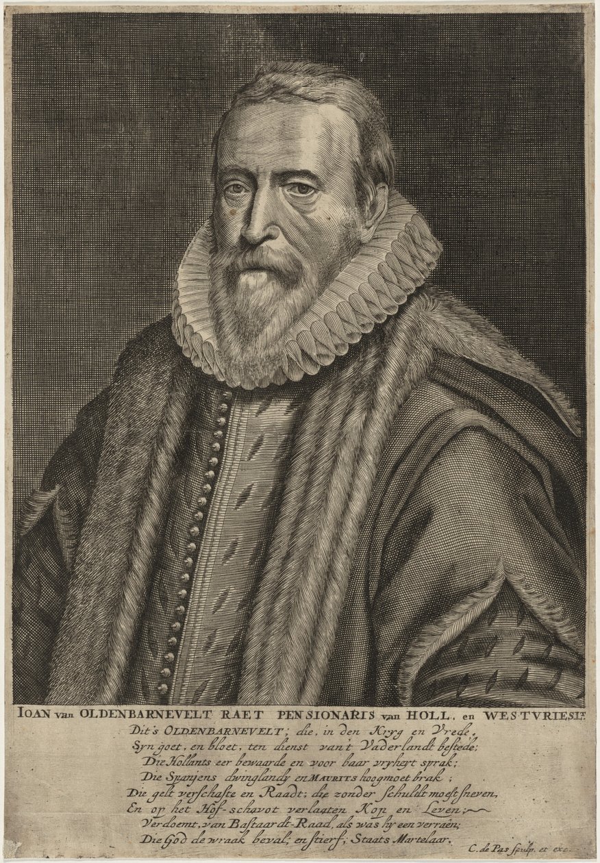 Johan van Oldenbarnevelt alkotó: Crispijn van de Passe I