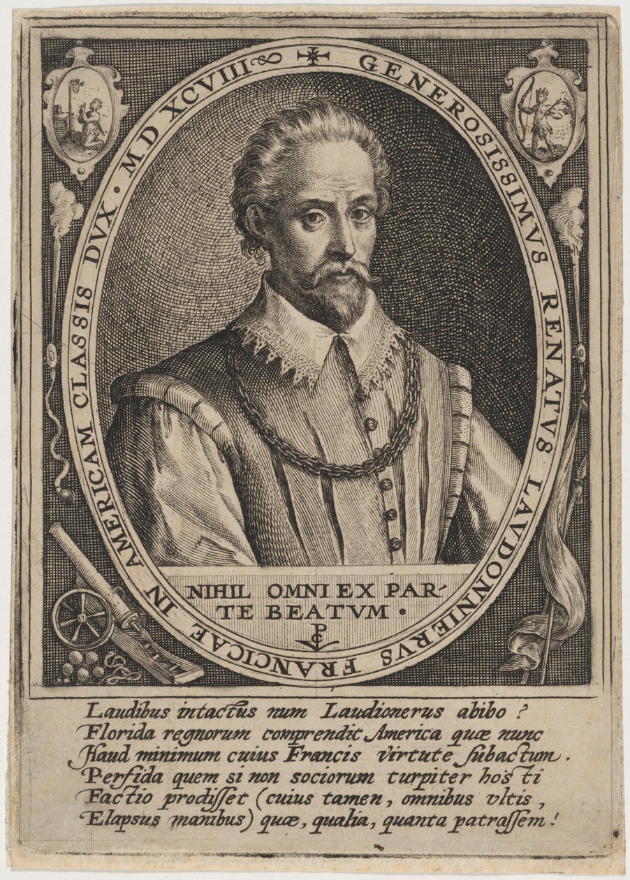 Rene de Laudonniere alkotó: Crispijn van de Passe I