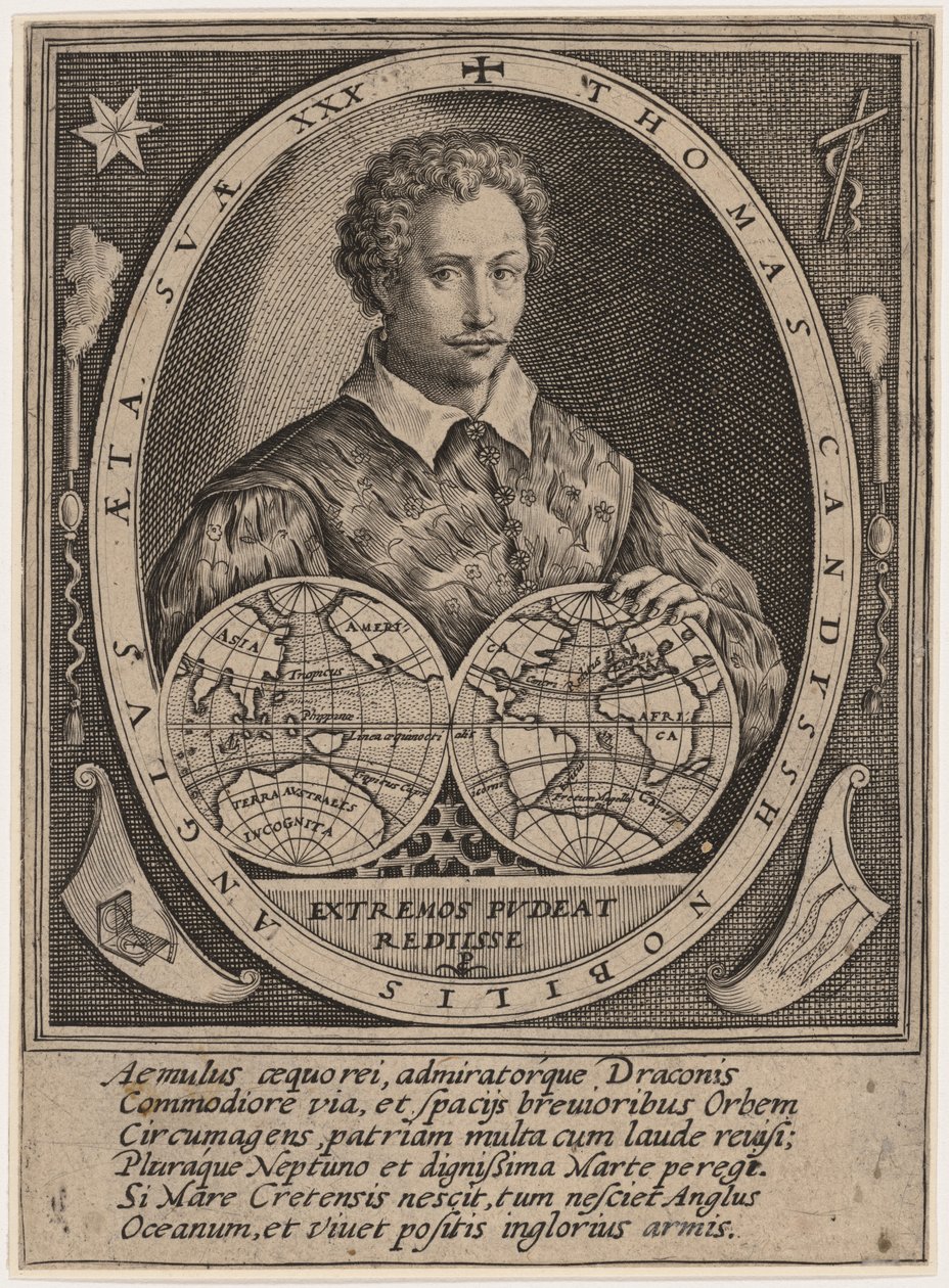 Thomas Cavendish alkotó: Crispijn van de Passe I