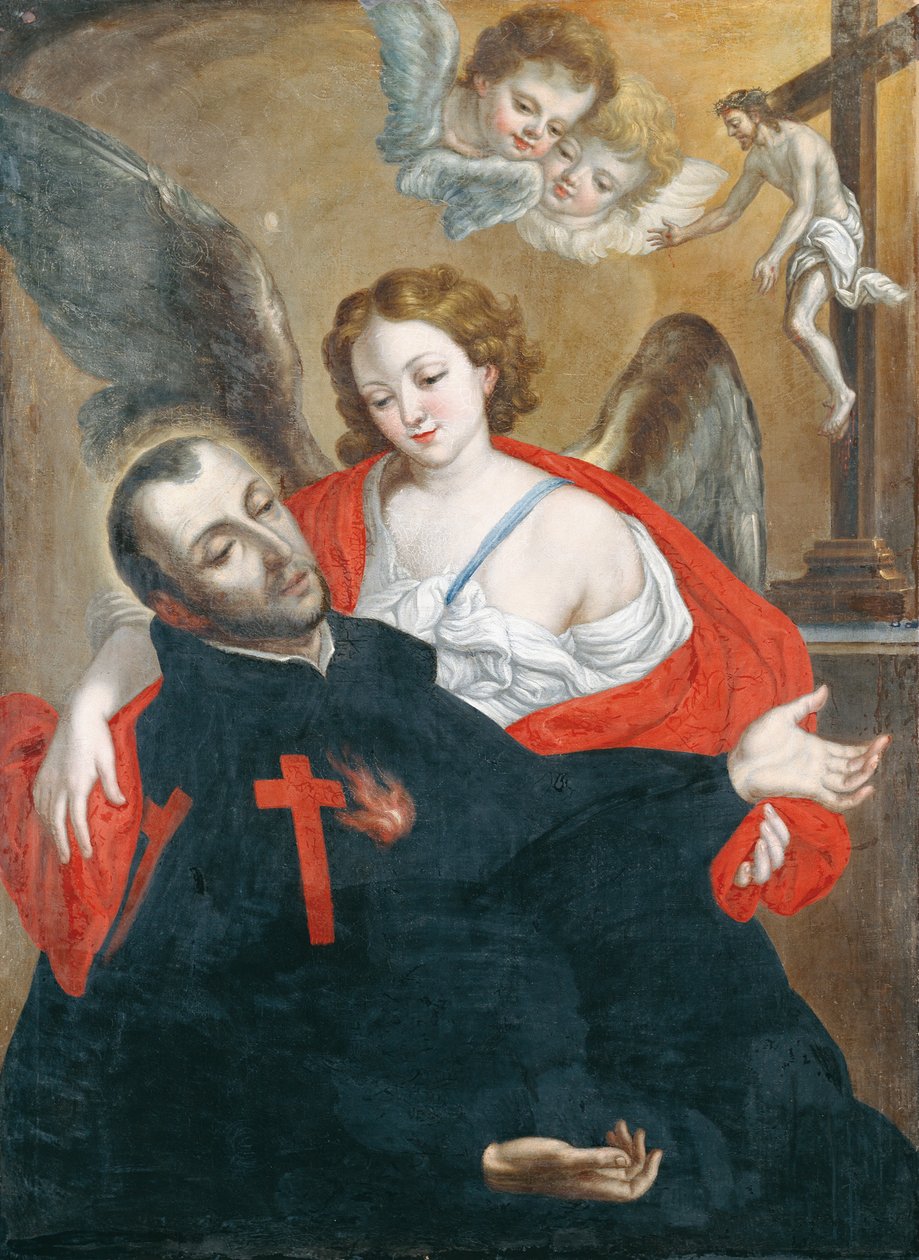 Saint Camillus de Lellis eksztázisa alkotó: Cristóbal Lozano