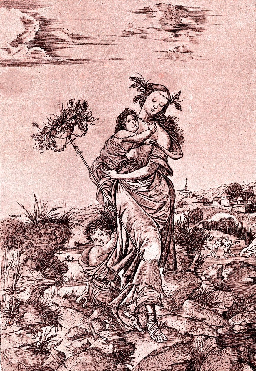 Ceres alkotó: Cristofano Robetta