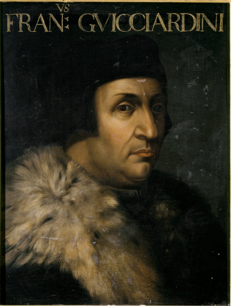 GUICCIARDINI Francesco, Portré. 1605 előtt (olaj, fa) alkotó: Cristofano dell