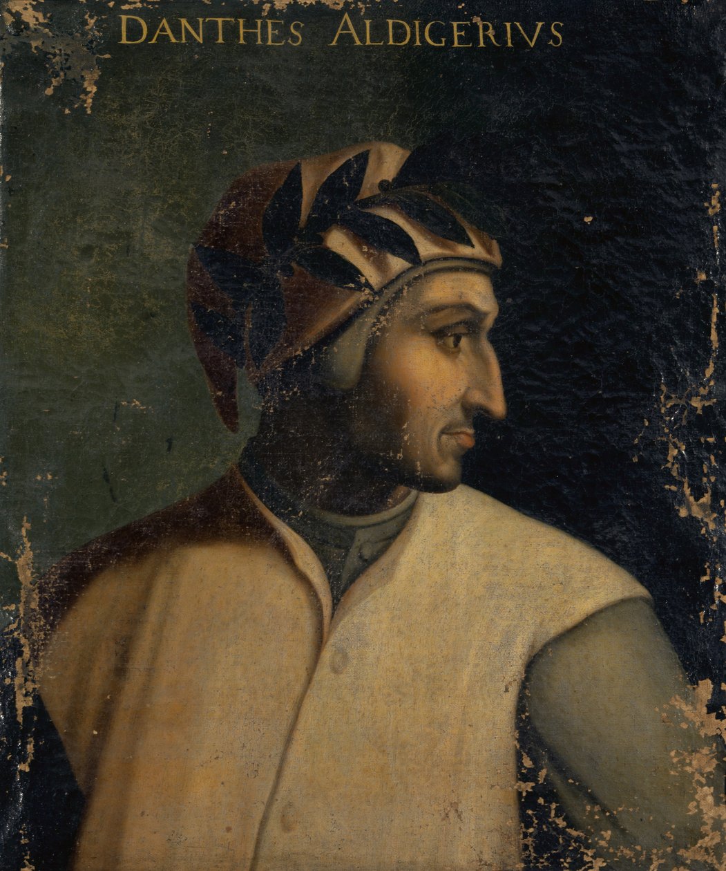 Dante Alighieri portréja, 1560 körül alkotó: Cristofano dell Altissimo