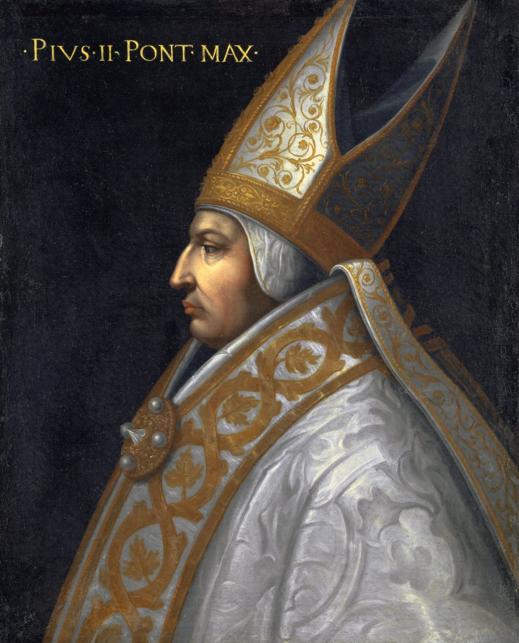 Pius pápa portréja, 1560 körül alkotó: Cristofano dell Altissimo