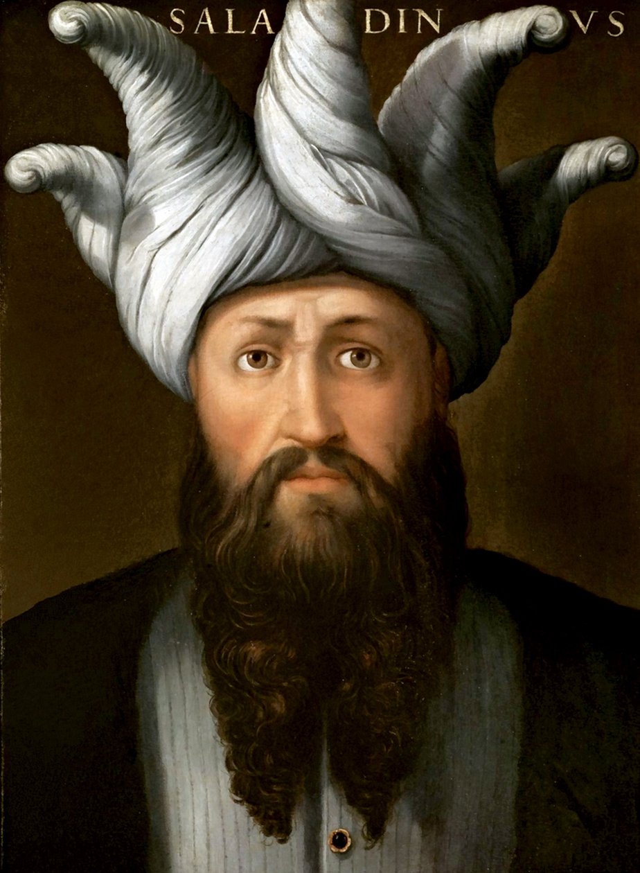 Szaladin arcképe, 1566-68 alkotó: Cristofano dell Altissimo