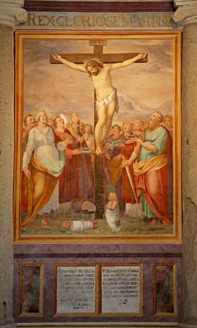A keresztre feszítés alkotó: Cristoforo and Tempesta, Antonio Roncalli