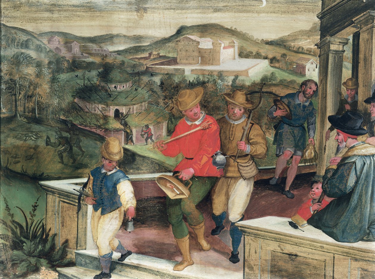 szeptember alkotó: Cristoforo Rustici