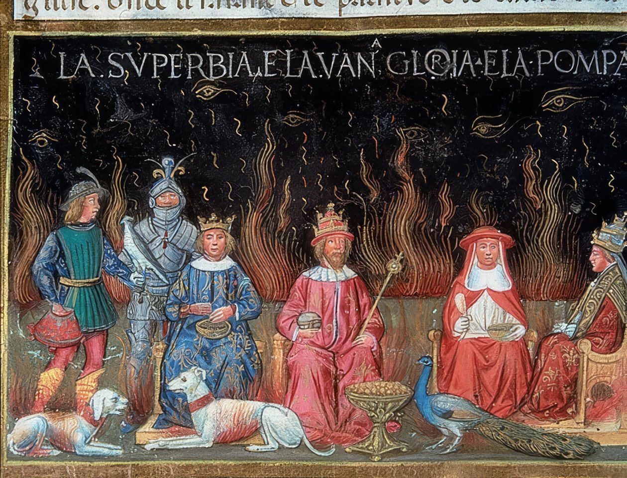 Bűnösök gyónása (153v. k.). 1476 alkotó: Cristoforo De Predis