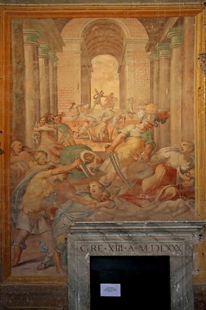 Számos szent vértanúsága alkotó: Cristoforo & Tempesta Antonio (1555 1630) Roncalli