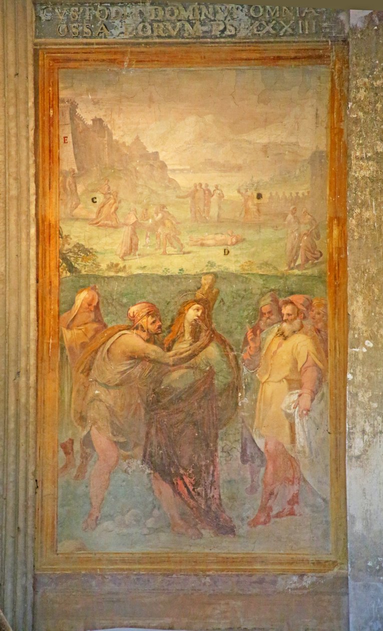 Egy női szent mártíromsága alkotó: Cristoforo and Tempesta, Antonio Roncalli