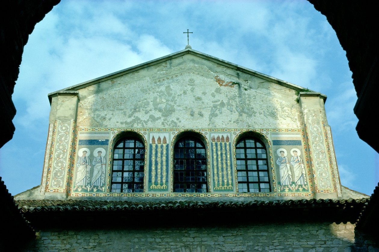 Külső mozaikok képe alkotó: Croatian School