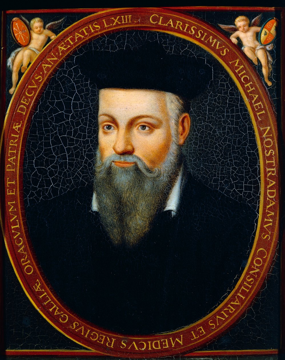 Michel de Notre Dame portréja, Nostradamus (Saint-Remy-de-Provence alkotó: César de Nostredame