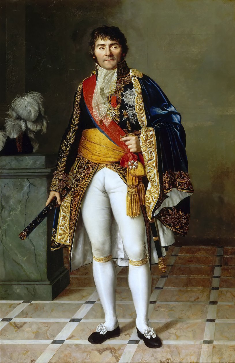 François-Joseph Lefebvre 1755-1820, a Birodalom marsalljának portréja alkotó: Césarine Henriette Davin Mirvault