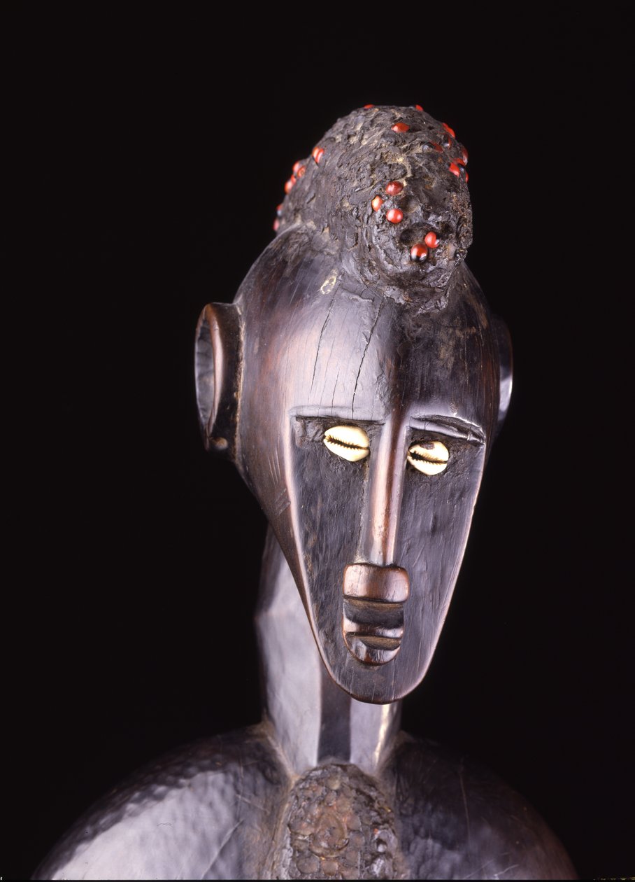 Női ritmusdob (fa) (908540 részlet) alkotó: Culture Senufo