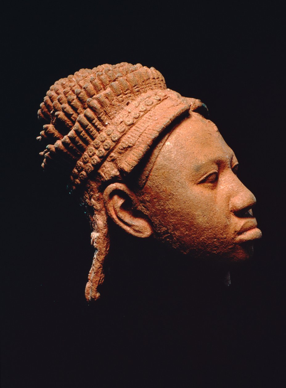 Yoruba királynő feje, Ita Yemoo, Ife, Nigéria alkotó: Culture Yoruba