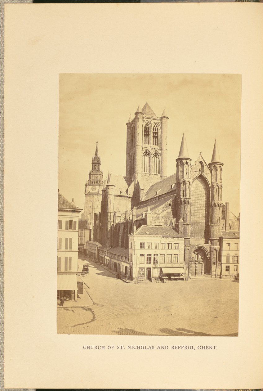 Szent Miklós és Beffroi templom, Gent alkotó: Cundall and Fleming