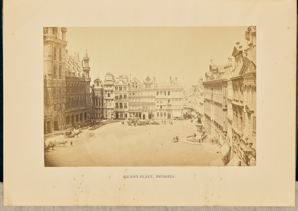 Grand Place, Brüsszel alkotó: Cundall and Fleming