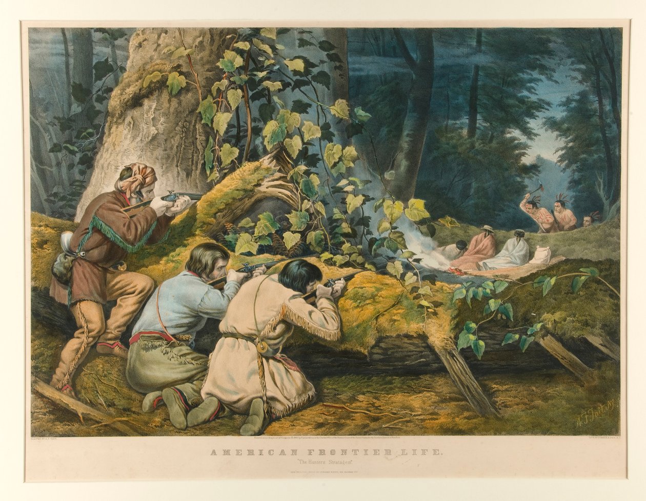 Amerikai határ menti élet alkotó: Currier and Ives
