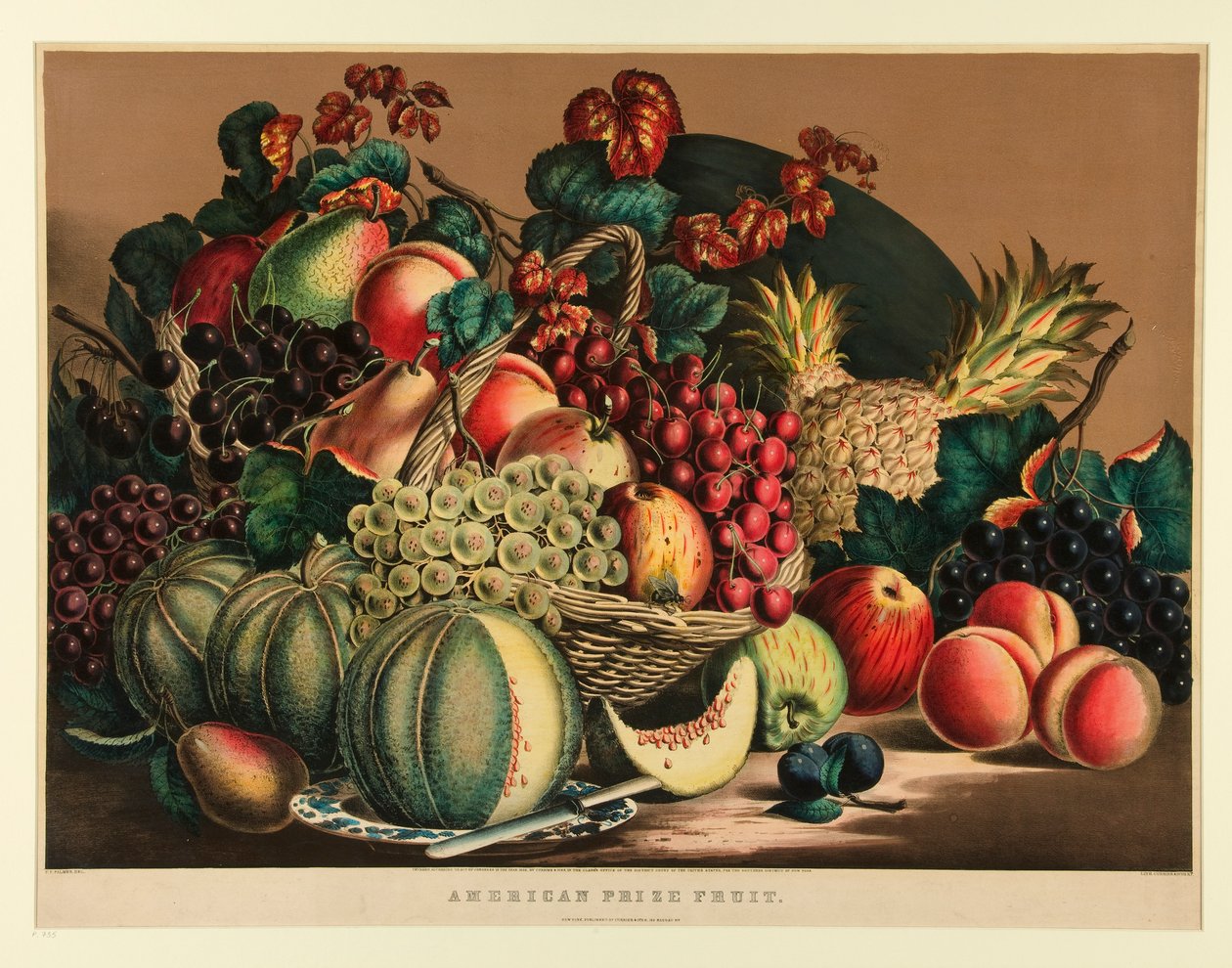 American Prize Fruit alkotó: Currier and Ives