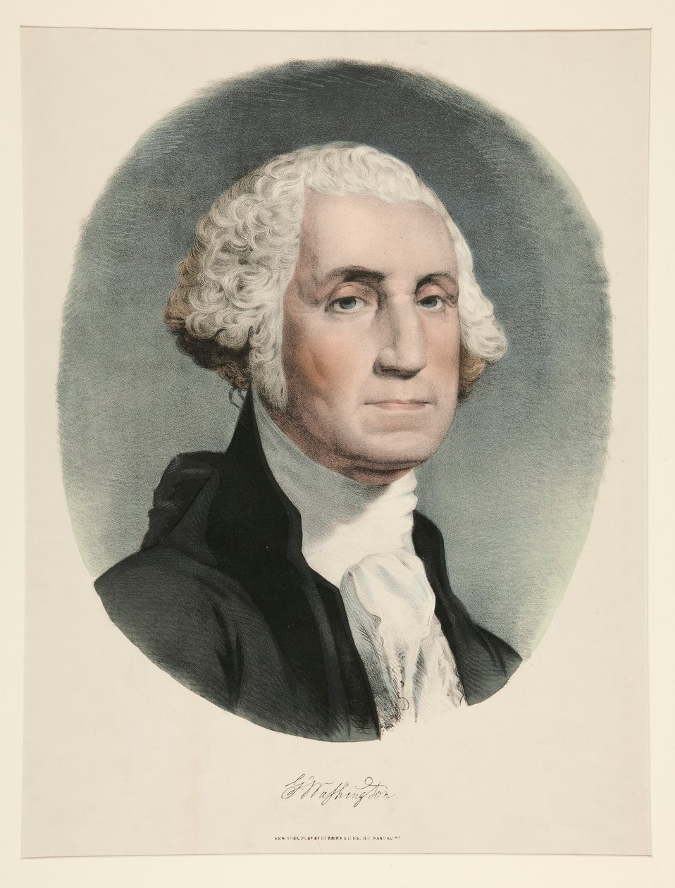 Megy. Washington alkotó: Currier and Ives