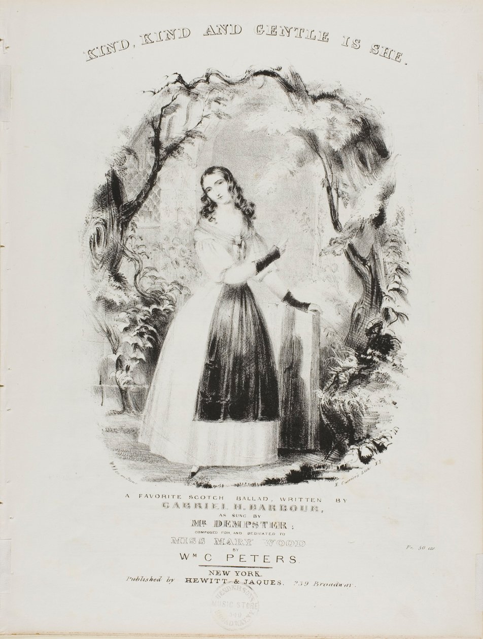 Kedves, kedves és gyengéd Ő alkotó: Currier and Ives