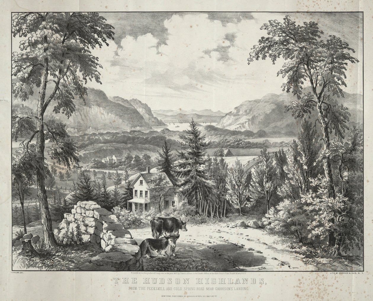 A Hudson-felföld alkotó: Currier and Ives