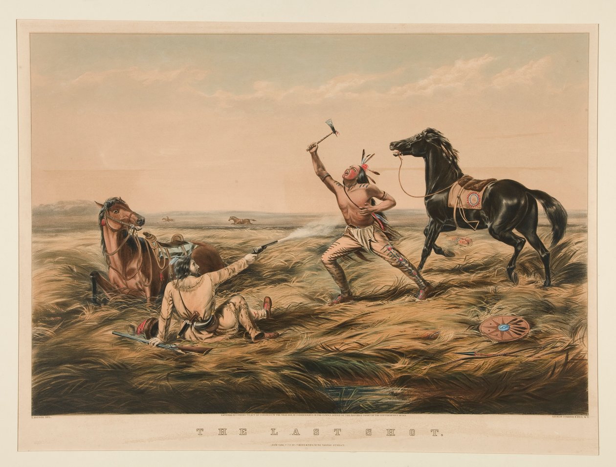 Az utolsó lövés alkotó: Currier and Ives